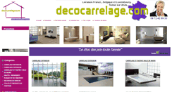 Desktop Screenshot of decocarrelage.com